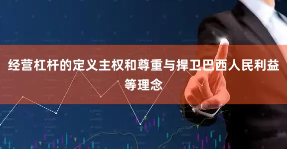 经营杠杆的定义主权和尊重与捍卫巴西人民利益等理念